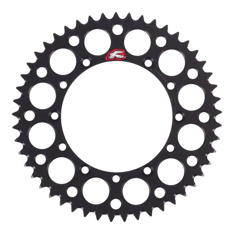 Renthal Sprocket Rear Black 49T Alloy 7075 T6 Grooved