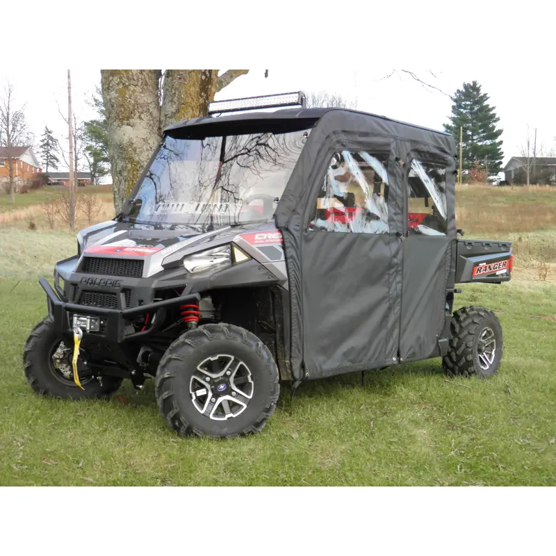 Polaris Ranger Crew 900 - Full Cab Enclosure for Hard Windshield