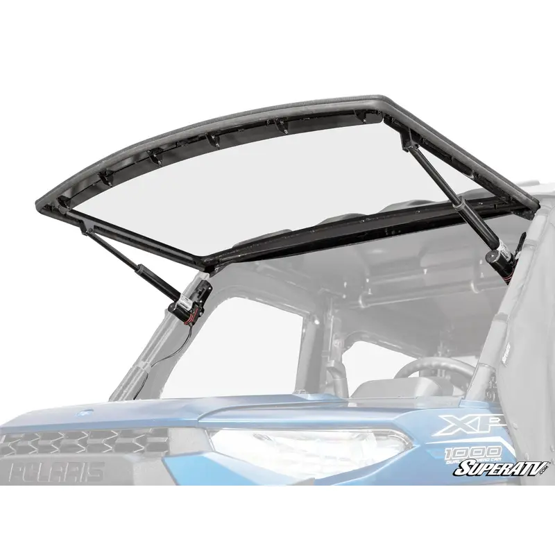 SuperATV Polaris Ranger XP 900 Powered Flip Windshield