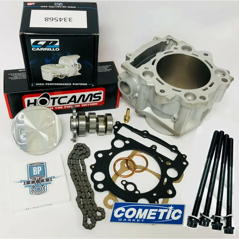 09+ Raptor 700 Big Bore Kit 105.5 Cylinder Stage 3 Hotcam Top End Rebuild Kit