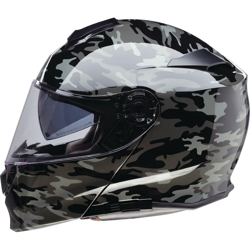 Z1R Solaris 2.0 Modular Helmet - Camo - Black/Gray - Small 0100-2608