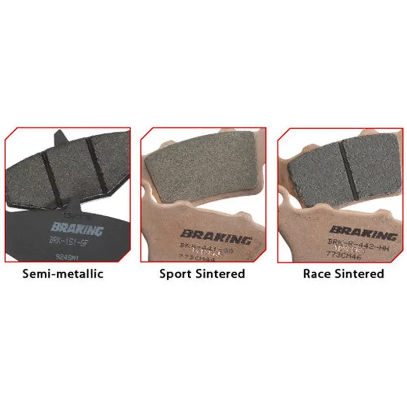 BRAKING BRAKE PAD SET SINTERED HIGH PERFORMANCE 927CM66