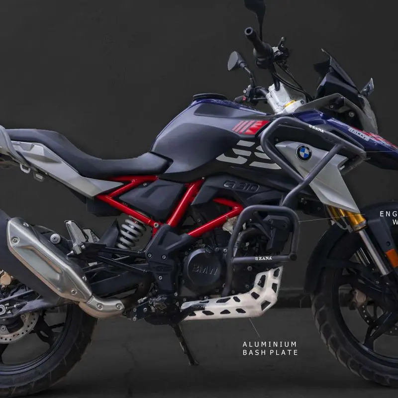 BMW G310 GS Zana Lower Crash Guard with Puck