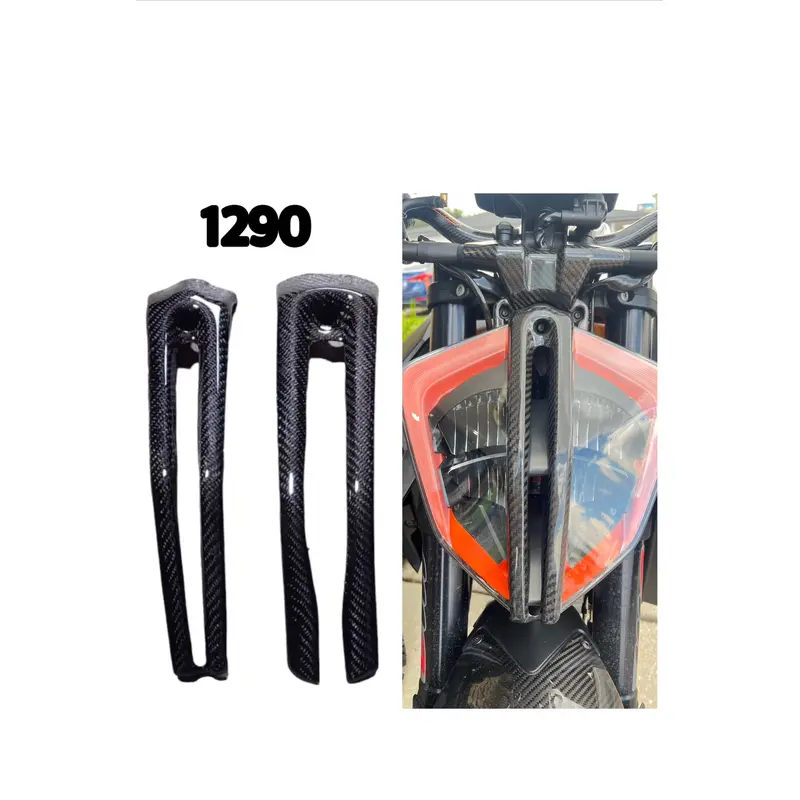 Ktm 1290 head ligth carbon cover