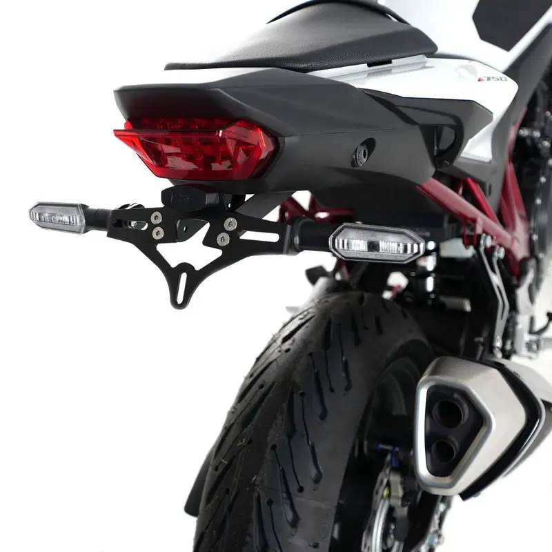 R&G Racing Black Tail Tidy License Plate Holder For 2023-2024 Honda CB750 HORNET