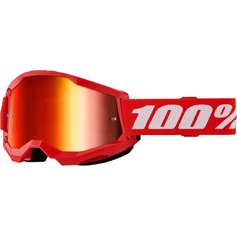 Strata 2 Junior Goggle Red Mirror Red Lens