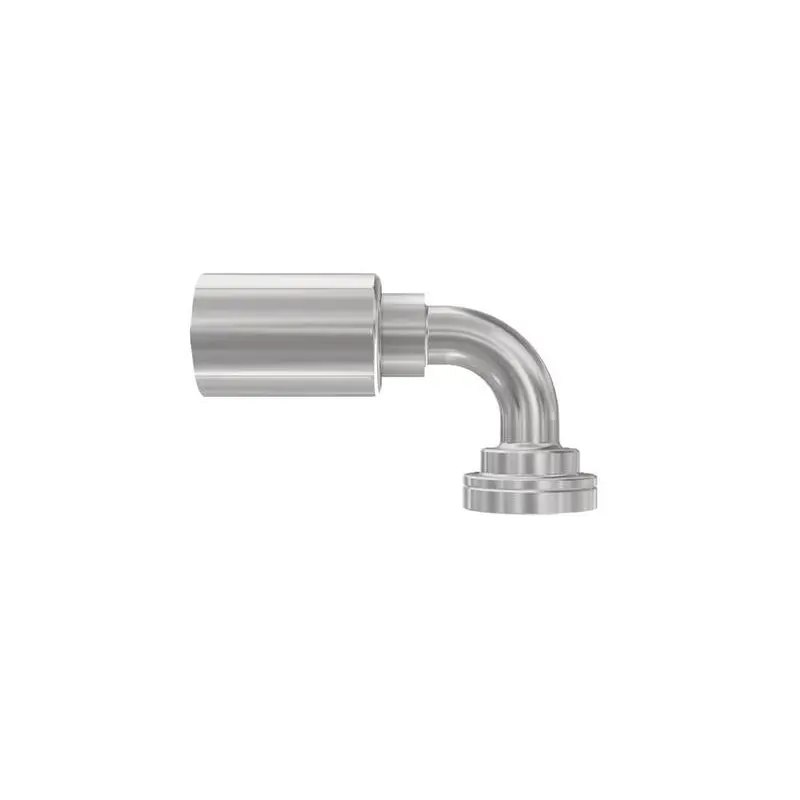 Parker SAE Hose Insert 3/4'' x 45mm  90 Swept Flange (3000psi) - Sparex Part No. S.7991612