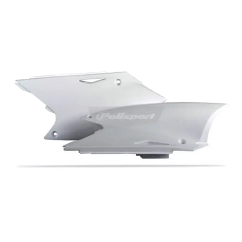 Polisport Side Panels Suzuki RM-Z250 ('04-'06) / Kawasaki KX250F ('04-'05) - Whi