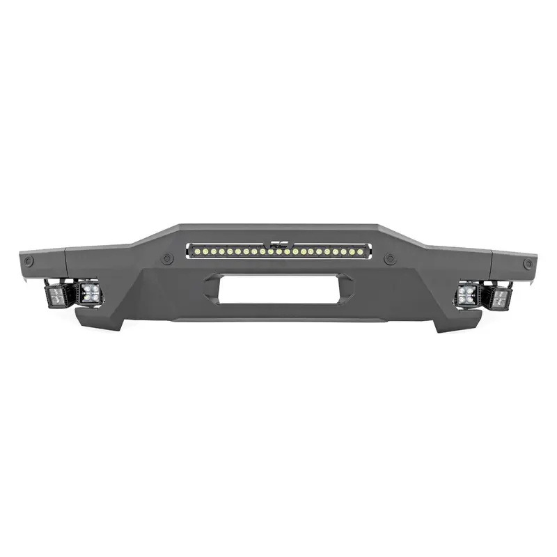 Front Bumper | Modular | Stubby Wings | Amber DRL | Ford Bronco 4WD (21-25) | 51079