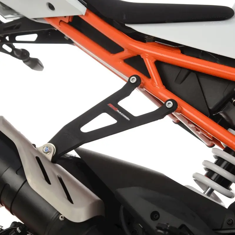 R&G Racing Black Exhaust Hanger For 2022-2023 KTM 390 RC