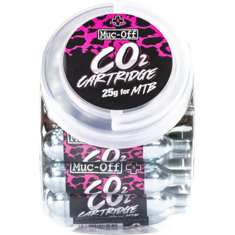25g CO2 INFLATOR REFILL PACK - 25 PACK