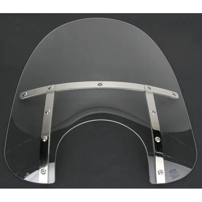MEMPHIS SHADES Fats Windshield - 17" - Headlight - Clear MEM3620