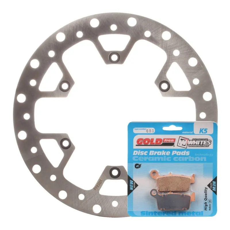 BRAKE ROTOR & PAD REAR KIT - SUZ RM250 06-11 #MDKR05012