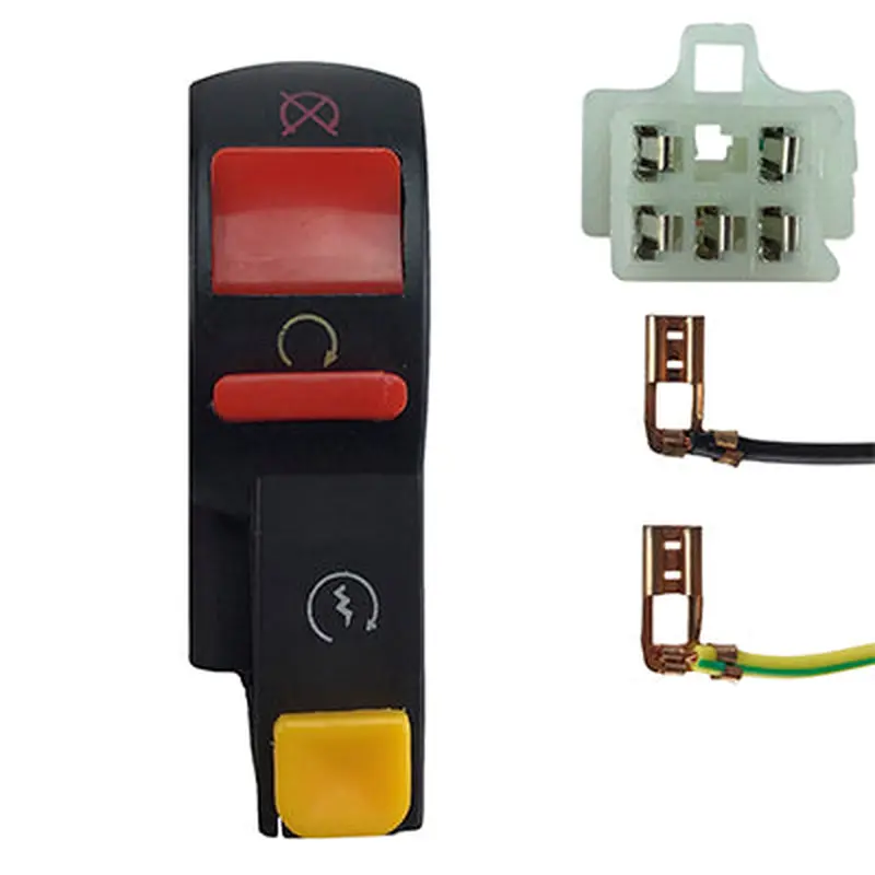 Handlebar Switch - 7 Wire - Right - Tao Tao TBR7 Dirt Bike - Version 86