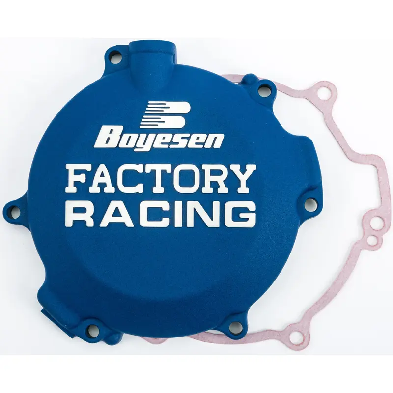 BOYESEN FACTORY RACING CLUTCH COVER BLUE CC-10L