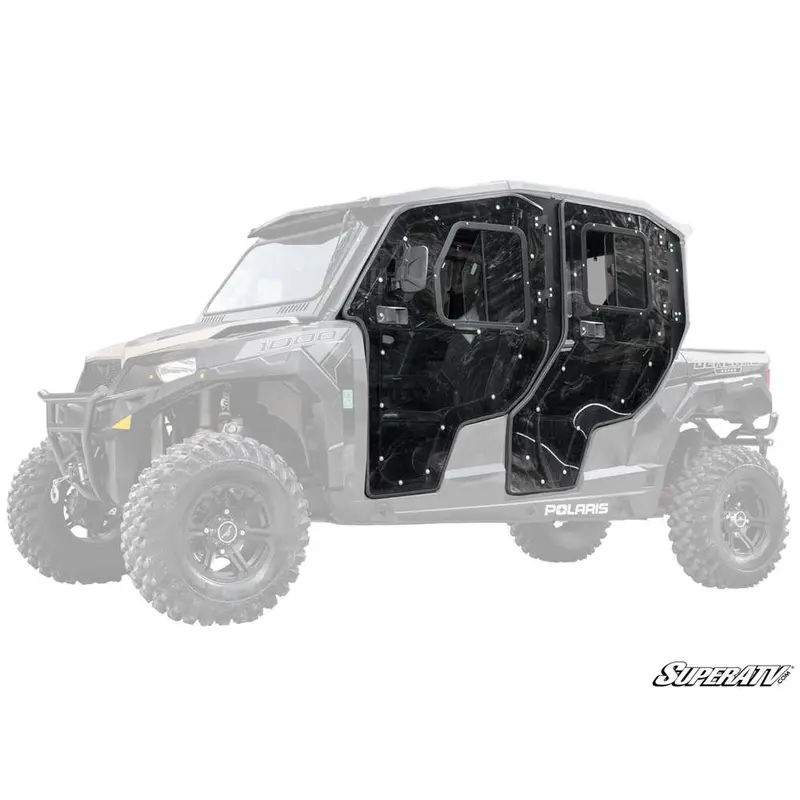 Super ATV POLARIS GENERAL XP SCRATCH RESISTANT FULL CAB DOORS