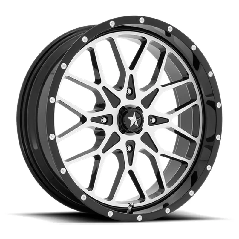 PORTAL UTV 22X7 4X156 115 G-BLK-MACH +0