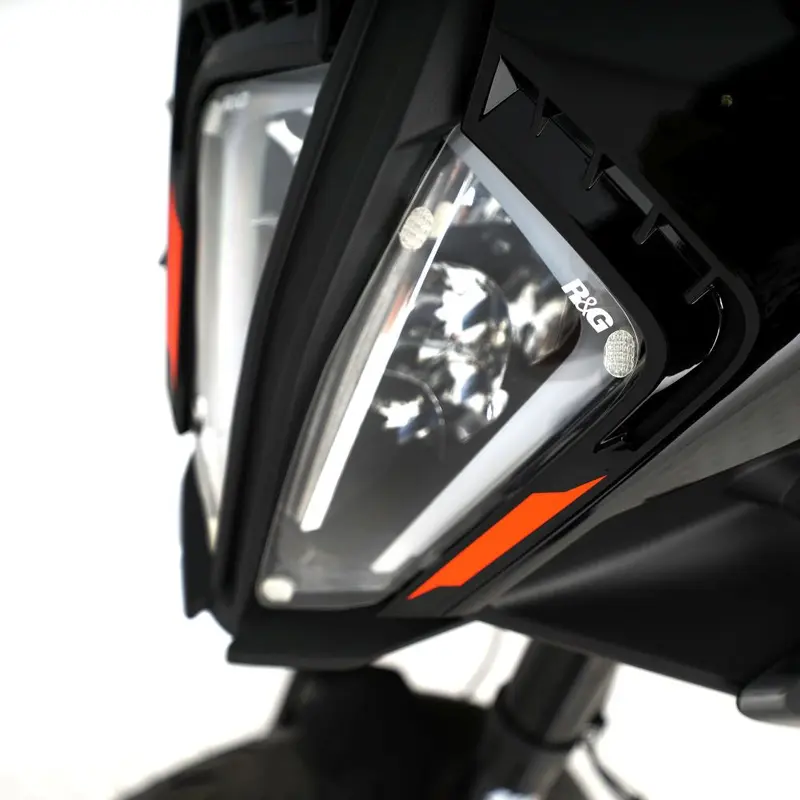 R&G Racing Clear Acrylic Headlight Shield For 2020-2024 KTM 390 Adventure