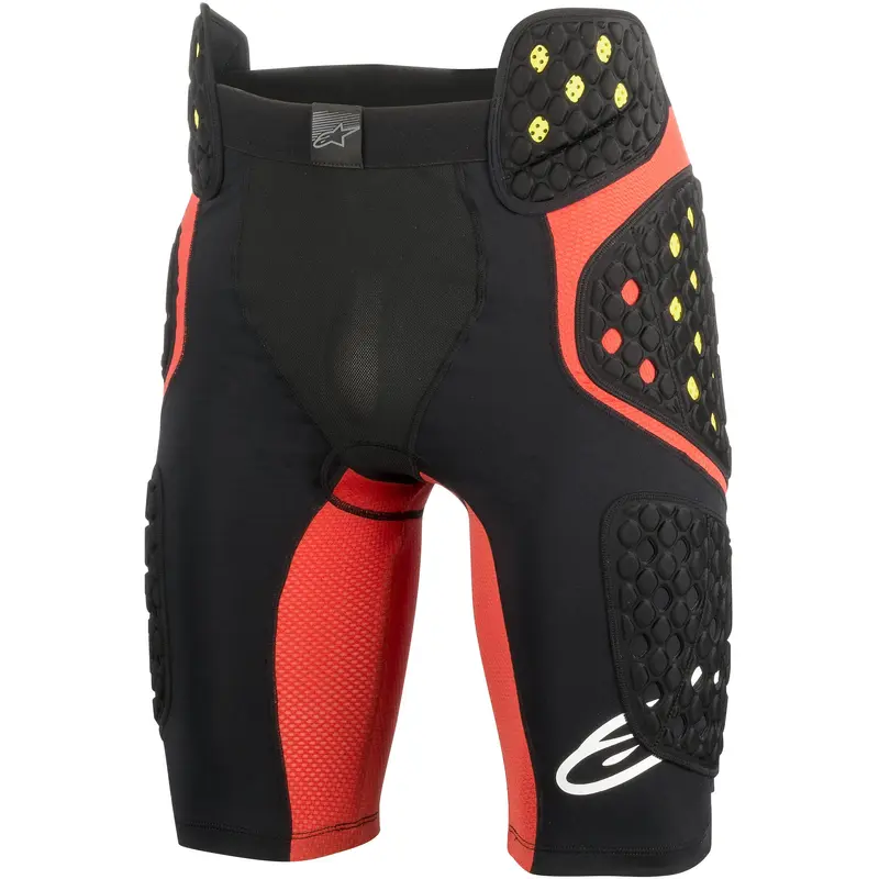 ALPINESTARS SEQUENCE PRO SHORTS BLACK/RED XL 6507718-13-XL