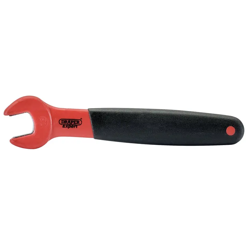 Draper Vde Approved Fully Insulated Open End Spanner, 13mm - 8299