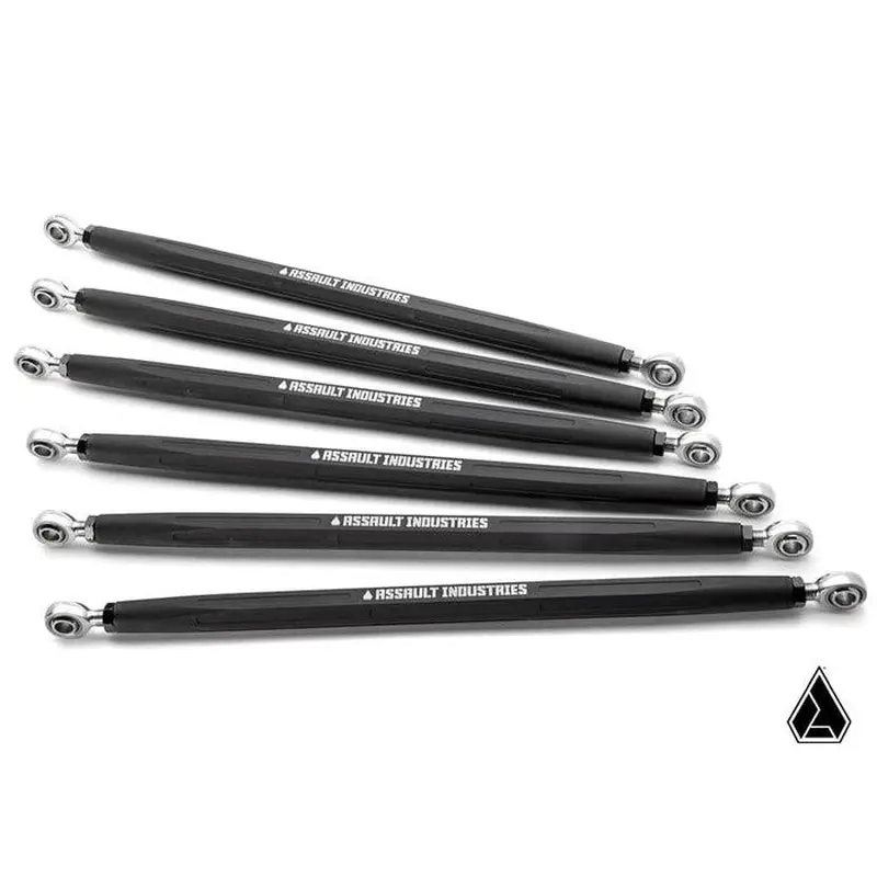 ASSAULT INDUSTRIES TURRET STYLE HEAVY DUTY RADIUS RODS (FITS: CAN-AM MAVERICK X3)
