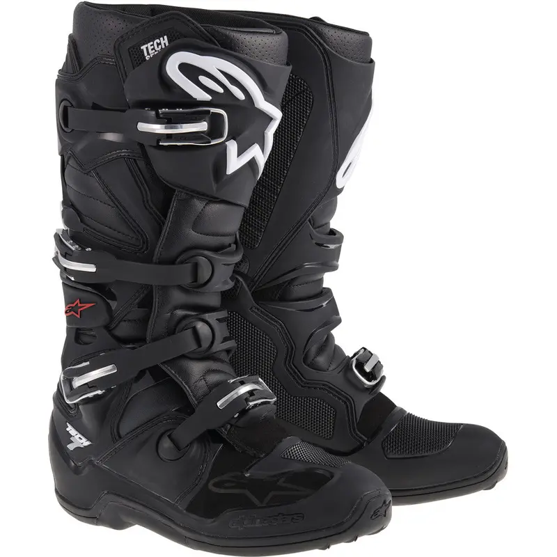 ALPINESTARS TECH 7 BOOTS BLACK SZ 12 2012014-10-12