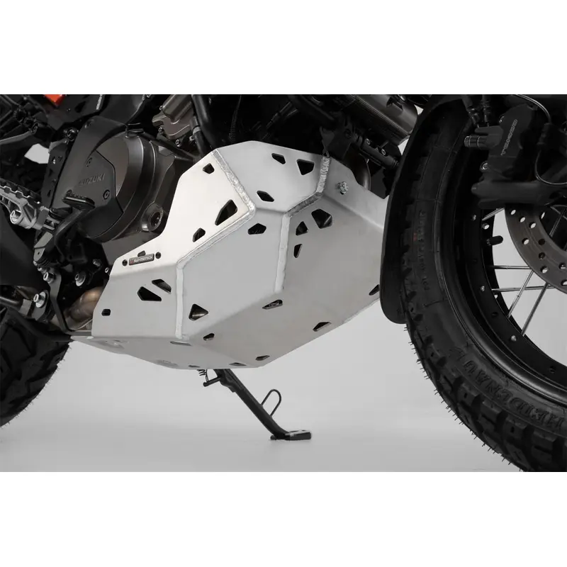 BASH PLATE SW MOTECH SILVER SUZUKI DL1050 V-STROM 19-ON