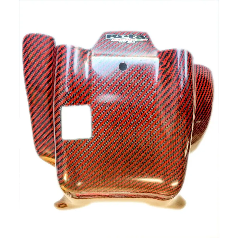 Beta - P3 Carbon Skid Plate, XTrainer, Red