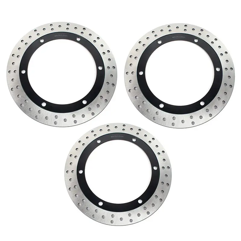 Front Rear Brake Disc Rotors for Honda GL1500 Gold Wing 1988-1989