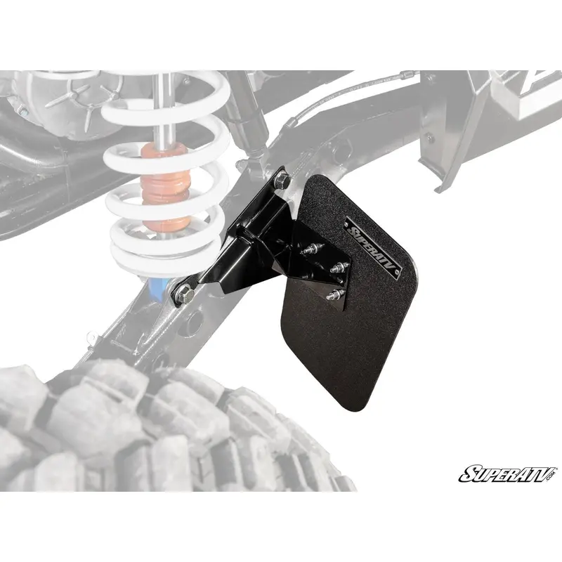 SuperATV Polaris RZR XP Turbo S Mud Flaps RTAMF-P-RZRTS