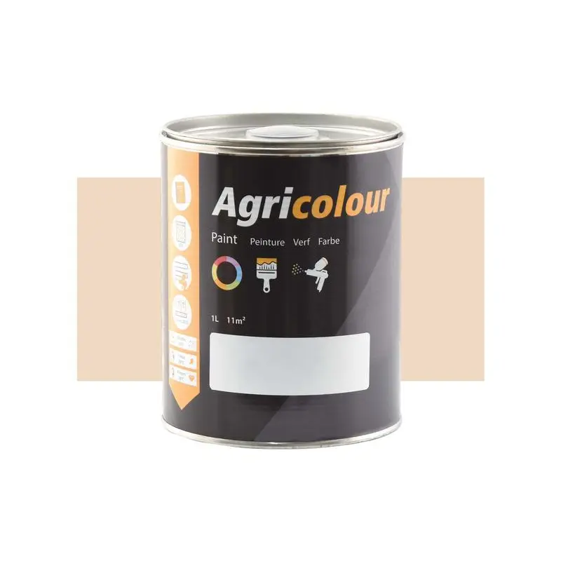 Agricolour - Off White Gloss Paint 1L Tin - Sparex Part No. S.84016