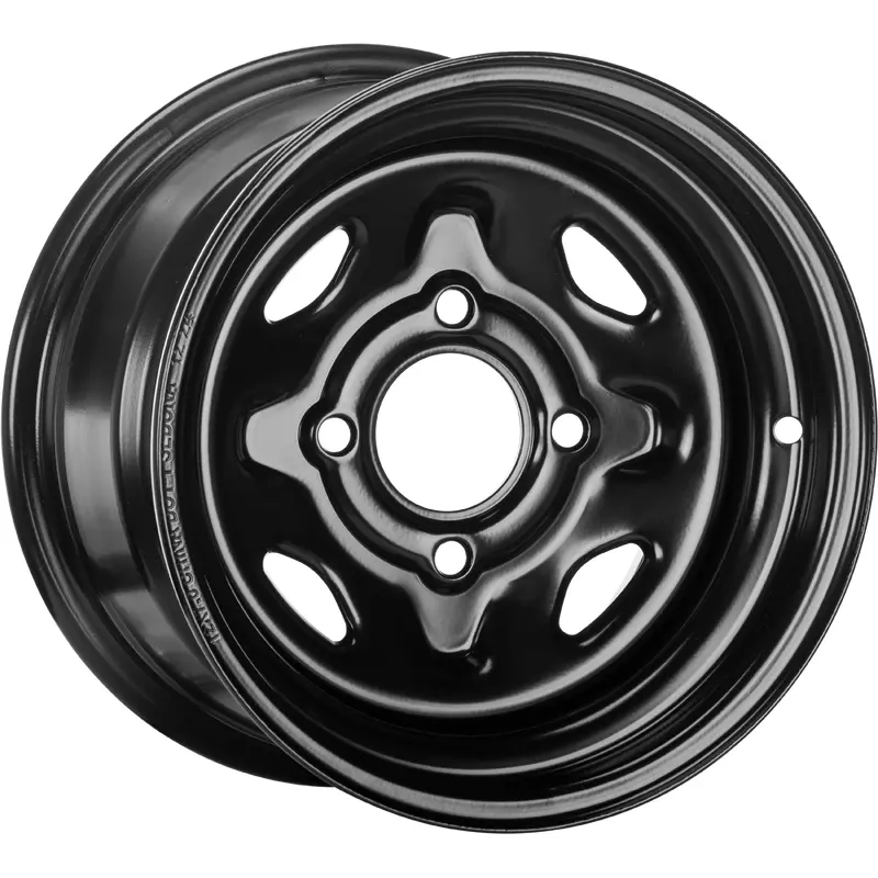 SEDONA STEEL 12X7 4/110 4+3 BLK FRONT/REAR
