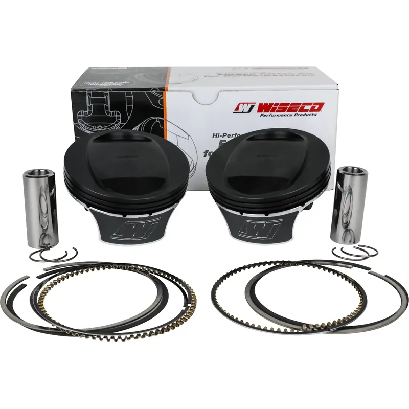 WISECO BLACK EDITION PISTON KIT TC 103 CID 10.5:1 +.010 COOLED K2795