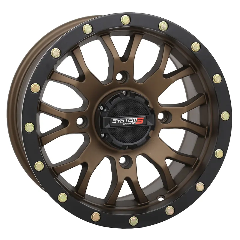 ST3 WHEEL 15X7 5+2 (+40MM) 4/137 MATTE BRONZE/BLACK