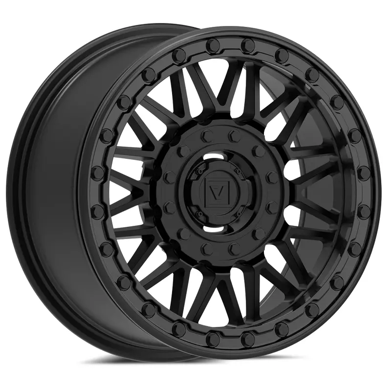 V08 Beadlock UTV Wheel Satin Black