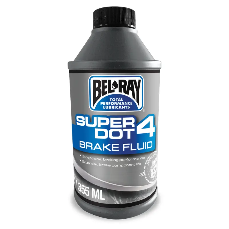 BEL-RAY Super Dot 4 Brake Fluid 355ml - Part Number 99480-B355W