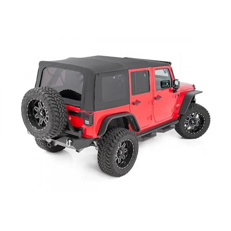 Soft Top | Replacement | Black | 2 Door | Jeep Wrangler JK 4WD (2010-2018) | RC85460.35