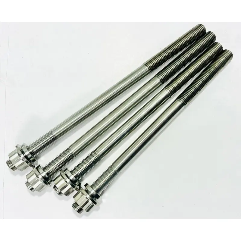 02-08 Honda CRF450R BPRATV Talon TITANIUM Cylinder Studs Crankcase Head Stud Kit