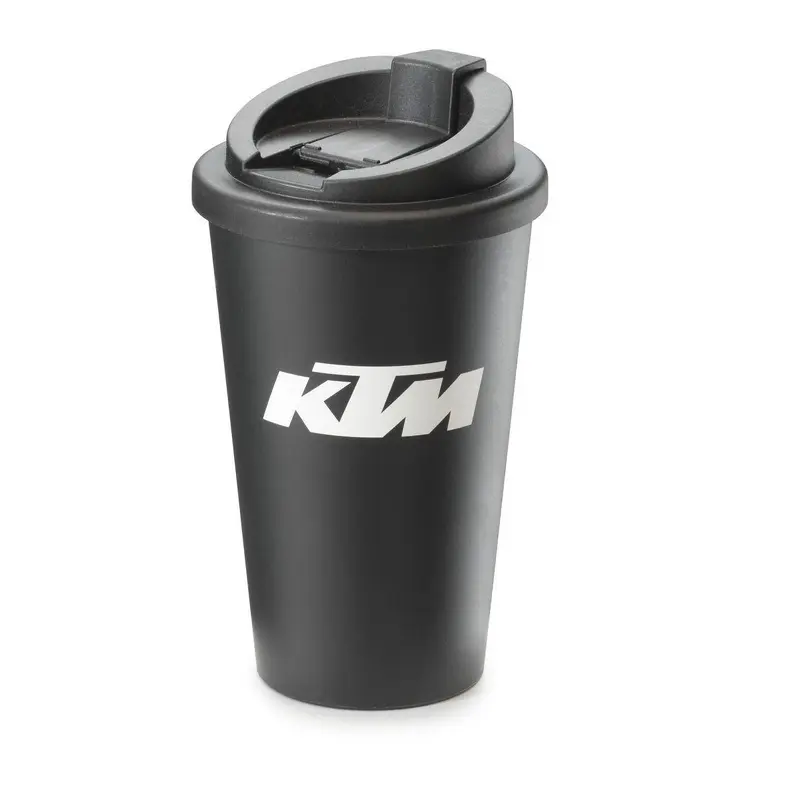 KTM COFFEE TO GO MUG BLACK