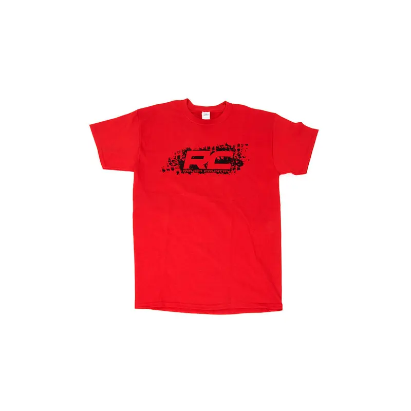 Rough Country | Rough Country T-Shirt | Rough Country Tread | Red | Size SM | 84033