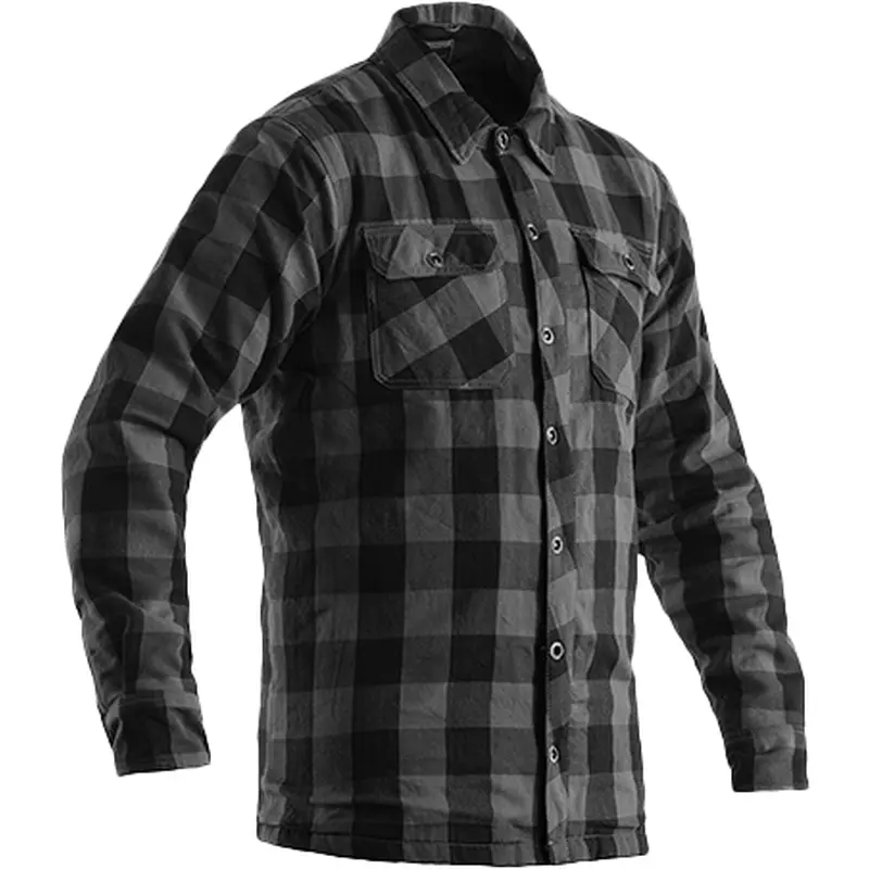 Kevlar Lumberjack Ce Shirt Grey Check Textile Sm
