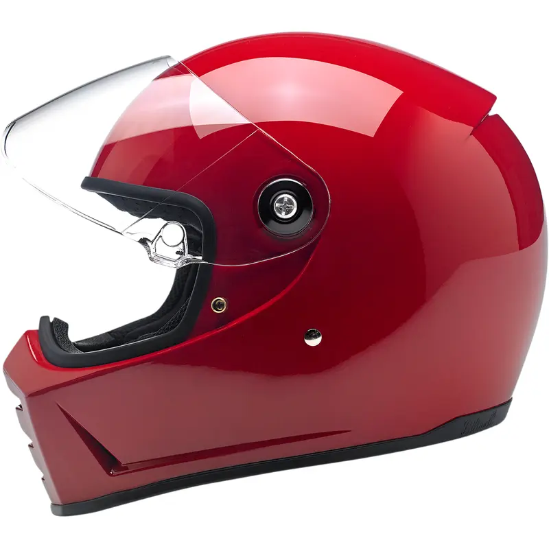BILTWELL Lane Splitter Helmet - Gloss Blood Red - XS 1004-837-101