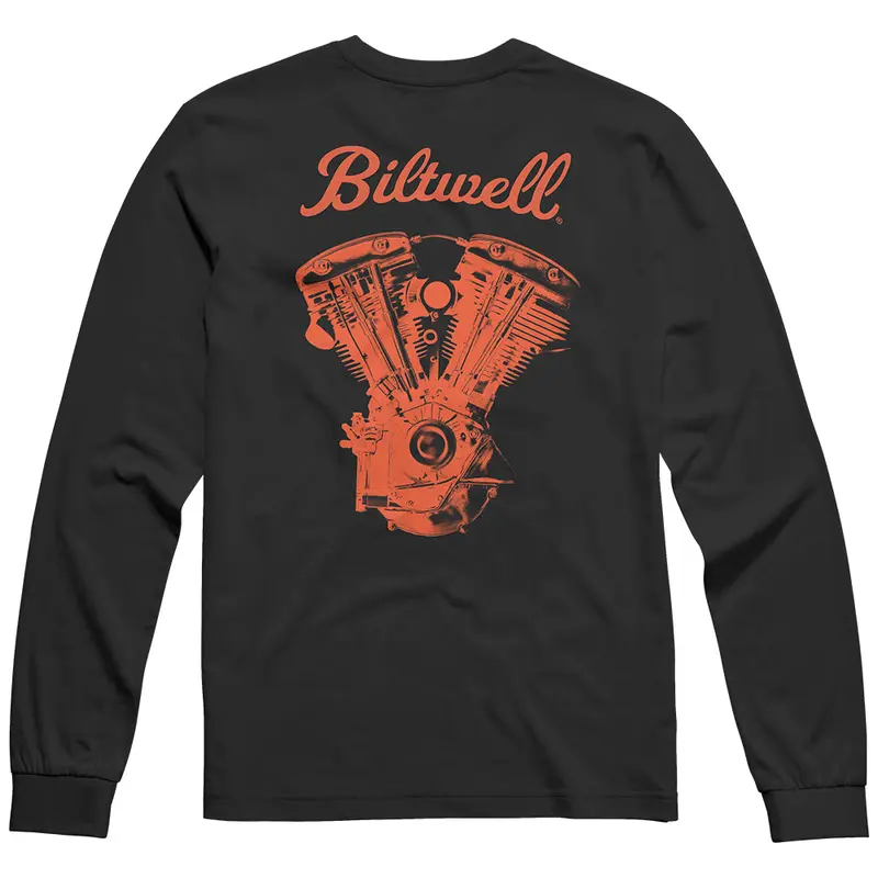 EMERICA X BILTWELL LS TEE [BLACK]