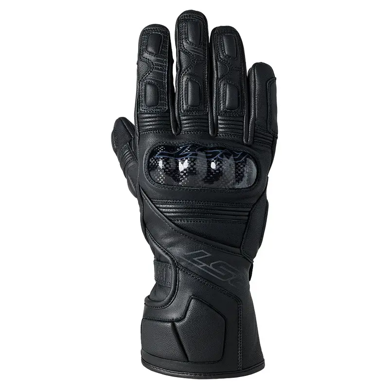RST FULCRUM CE LEATHER WATERPROOF GLOVE [BLACK]