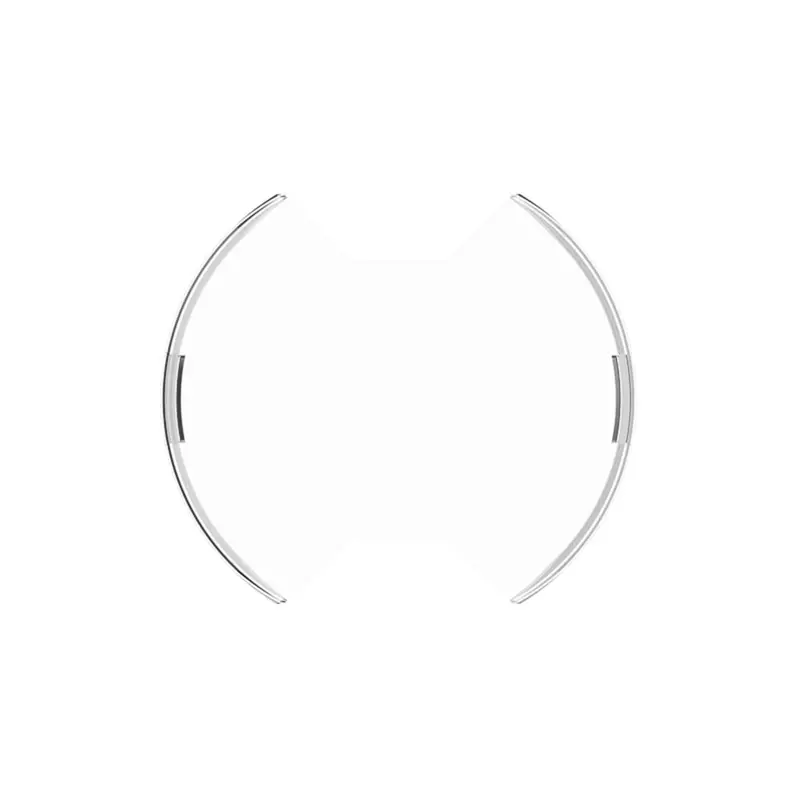 KC HiLiTES 6" SlimLite LED - Light Shield - Clear 5103