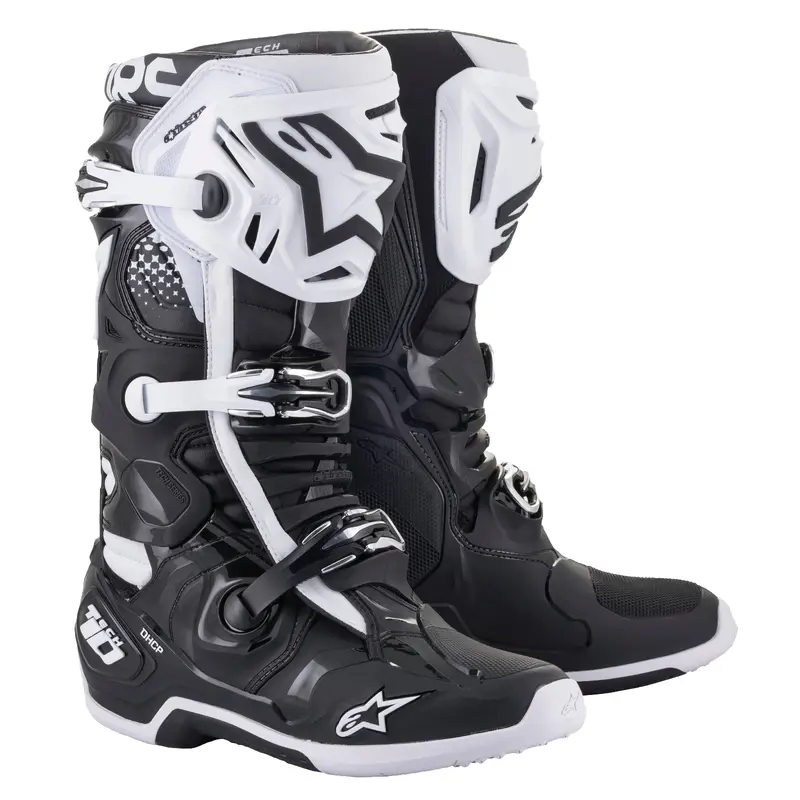 Tech 10 Boots Black/White Sz 14