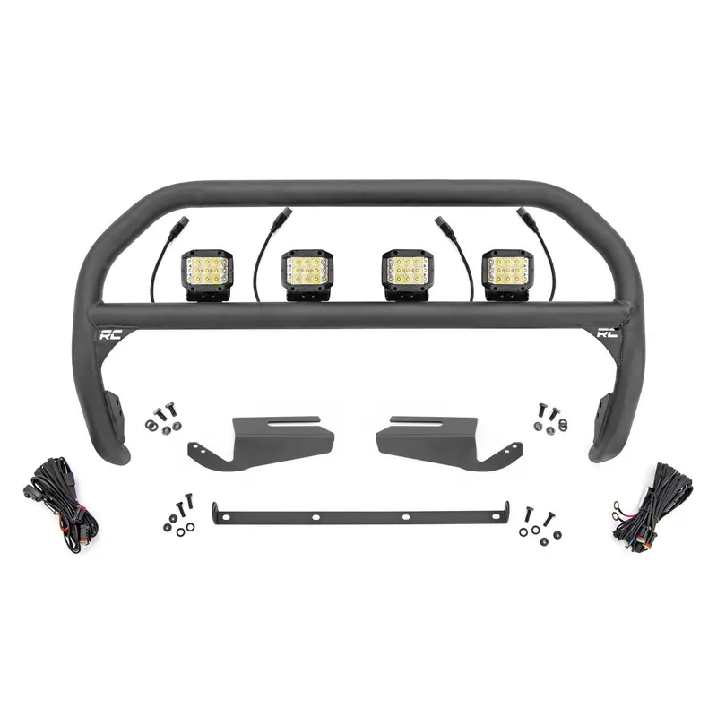 Nudge Bar | 3 Inch Wide Angle Led (x4) | Oe Modular Steel | Ford Bronco (21-25) | 51105