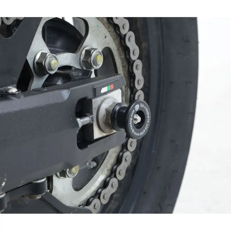 R&G Racing Black Spindle Sliders For 2016-2017 Honda CRF1000L Africa Twin