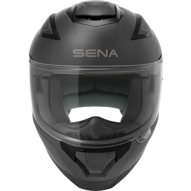 Stryker Full Face Helmet With Mesh Intercom Matte Black Xl