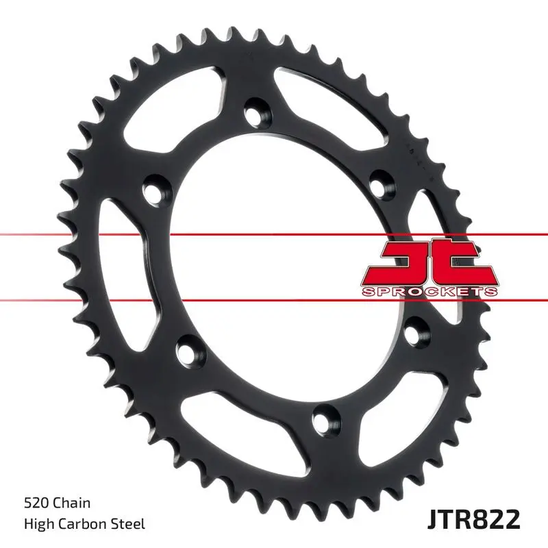 JT Sprockets Rear Steel Sprocket 52 Tooth 52T 520 Chain JTR822.52